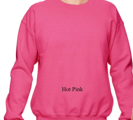 Color Block Initial Sweatshirt