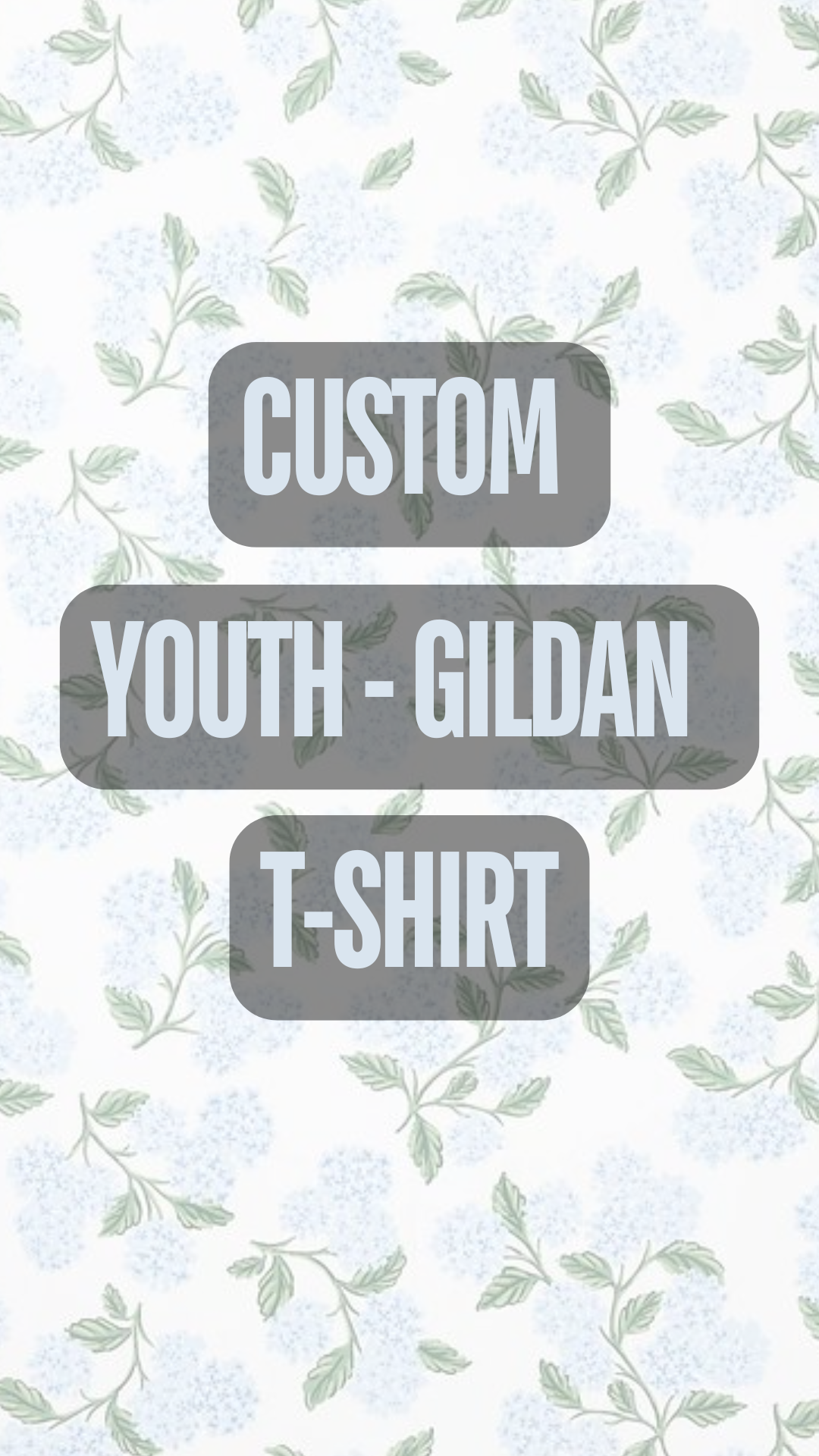 Custom Youth Gildan T-Shirt