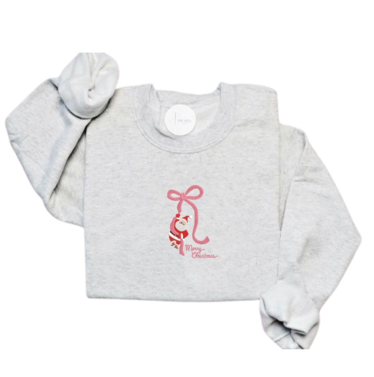 Santa Bow Crewneck