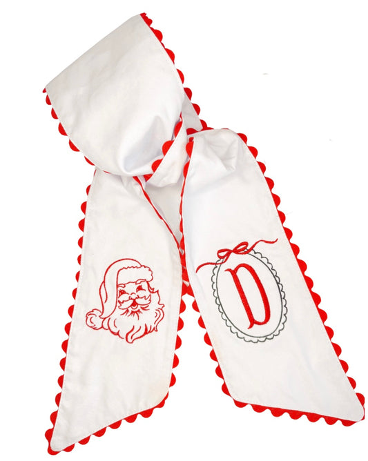 Scalloped Wreath Sash