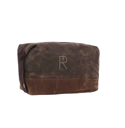 Waxed Dopp Kit