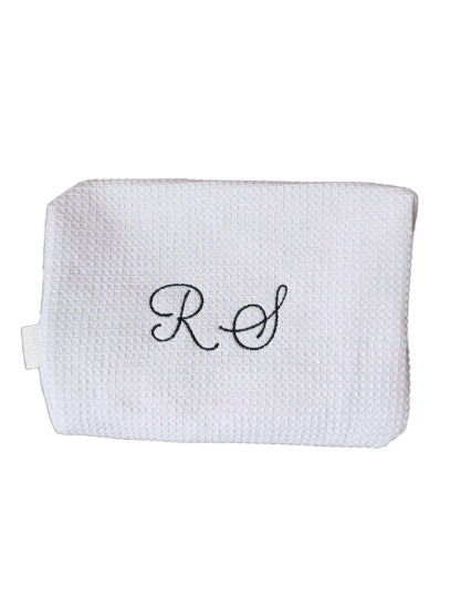 Waffle Knit Cosmetic Bag