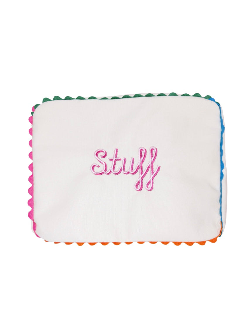 Ric Rac Trim Cosmetic Bag