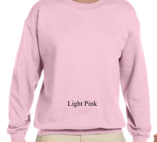 Color Block Initial Sweatshirt