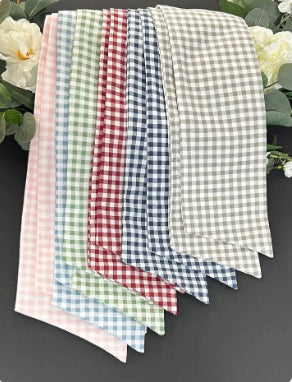 Gingham Wreath Sash