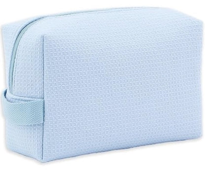 Waffle Knit Cosmetic Bag