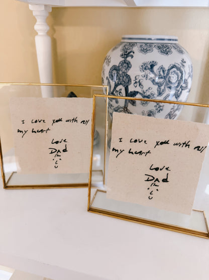 Letters in Thread