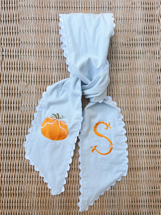 Ric Rac Trim Wreath Sash