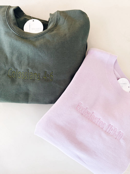 Bible Verse Sweatshirt