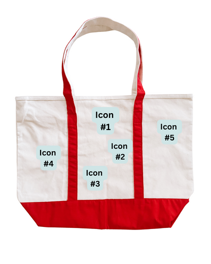 Custom Icon Tote Bag